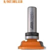 CMT ORANGE TOOLS 867.503.11B Fraise à Moulures Décoratives A/Roul. Lonnie Bird - S=12,7mm D=60,45mm R=6,3mm -Toupie Soldes 1663598 1