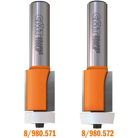 CMT ORANGE TOOLS 880.571.11 Fraise à Affleurer avec Roulement HW S=12,7 D=19,05x25,4x78 DR - Fraise Pour Défonceuse, Affleureuse Et Toupie 3 CMT ORANGE TOOLS 880.571.11 Fraise à Affleurer avec Roulement HW S=12,7 D=19,05x25,4x78 DR - Fraise Pour Défonceuse, Affleureuse Et Toupie