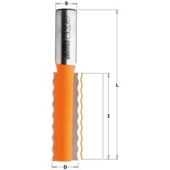 CMT ORANGE TOOLS 881.531.11 Fraise pour Joints Ondulés HW S=12,7 D=15,87X51X89 R=4,36 - Fraise pour Défonceuse, Affleureuse et Toupie