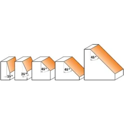 CMT ORANGE TOOLS 936.950.11 HM-FRAISE AVEC ROULEMENT S12 D=65 -45° - Fraise Pour Défonceuse, Affleureuse Et Toupie -Toupie Soldes 1663901 2