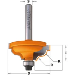 CMT ORANGE TOOLS 947.325.11 HM-FRAISE A PROFIL R=4.8/3.6S=8 +ROULEMENT DR. - Fraise Pour Défonceuse, Affleureuse Et Toupie -Toupie Soldes 1663971 2