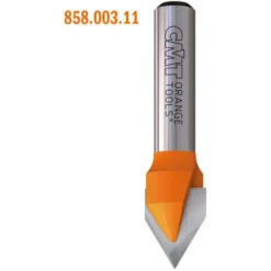CMT ORANGE TOOLS 958.003.11 Fraise à Pointe Laser HW S=8 D=12,7 Z=2 pour Défonceuse, Affleureuse et Toupie -Toupie Soldes 1664042 4