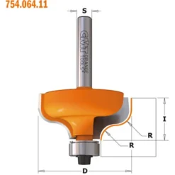 CMT ORANGE TOOLS 959.540.11 Fraise pour Moulures Décoratives avec Roulement HW S=12 D=28,7 R=4 - Fraise pour Défonceuse, Affleureuse et Toupie 7 CMT ORANGE TOOLS 959.540.11 Fraise pour Moulures Décoratives avec Roulement HW S=12 D=28,7 R=4 - Fraise pour Défonceuse, Affleureuse et Toupie -Toupie Soldes 1664045 2