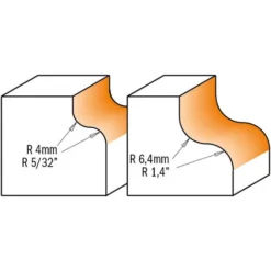 CMT ORANGE TOOLS 959.540.11 Fraise pour Moulures Décoratives avec Roulement HW S=12 D=28,7 R=4 - Fraise pour Défonceuse, Affleureuse et Toupie 8 CMT ORANGE TOOLS 959.540.11 Fraise pour Moulures Décoratives avec Roulement HW S=12 D=28,7 R=4 - Fraise pour Défonceuse, Affleureuse et Toupie -Toupie Soldes 1664045 3