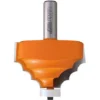 CMT ORANGE TOOLS 980.521.11 Fraise Quart de Rond 3 Rayons avec Roulement HW - S=12, D=66,7x41,3, R=7,93 -Toupie Soldes 1664115 1