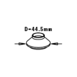 CMT ORANGE TOOLS RCS-SLE8 Bague de Guidage avec Roulement pour Fraise RCS-BIT8 - Fraise pour Défonceuse, Affleureuse et Toupie