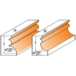Fraise Carbure Multi-moulures CMT 956.851.11 - Profil B pour Défonceuse, Affleureuse et Toupie -Toupie Soldes 16792529 2