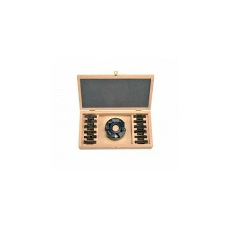 LUXOUTILS Coffret P.O. 90x50 pour Toupie avec Arbre 30mm et 13 Jeux de Fers - Porte-outils de Toupie 3 LUXOUTILS Coffret P.O. 90x50 pour Toupie avec Arbre 30mm et 13 Jeux de Fers - Porte-outils de Toupie