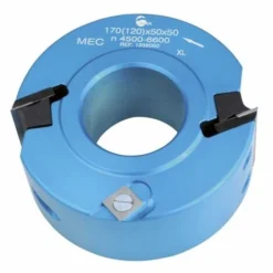 Leman Porte Outils à Profiler 120 x 50 mm - Alésage 50 mm pour Toupie - Porte-outils de Toupie Professionnel