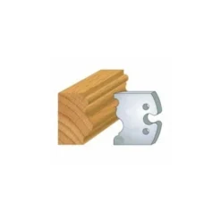 LUXOUTILS 228 : Jeu De 2 Fers 50 Mm Moulure Renaissance Pour Porte Outils 50 Mm - Porte-outils De Toupie