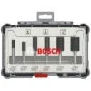 BOSCH PROFESSIONAL Lot de 6 Fraises à Rainurer en Bois pour Défonceuse - Tige de 6 mm 1 BOSCH PROFESSIONAL Lot de 6 Fraises à Rainurer en Bois pour Défonceuse - Tige de 6 mm -Toupie Soldes 18501509 1