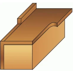 Fraise à Plaquettes Carbure Brasées 2 Coupes Droites, Queue 6 mm, Diamètre 19 mm - LEMAN -Toupie Soldes 19059410 2