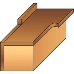 Fraise à Plaquettes Carbure Brasées 2 Coupes Droites, Queue 6 mm, Diamètre 19 mm - LEMAN -Toupie Soldes 19059410 3