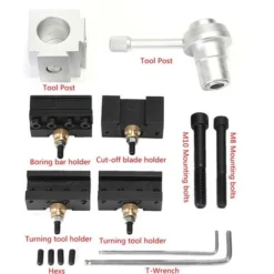 INSMA Porte-outil Changement Rapide en Aluminium pour Tour à Métaux 7x10" 7x12" 7x14" - Compatible Table/Hobby 7 INSMA Porte-outil Changement Rapide en Aluminium pour Tour à Métaux 7x10" 7x12" 7x14" - Compatible Table/Hobby -Toupie Soldes 19500177 2