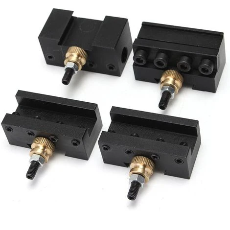 INSMA Porte-outil Changement Rapide en Aluminium pour Tour à Métaux 7x10" 7x12" 7x14" - Compatible Table/Hobby 5 INSMA Porte-outil Changement Rapide en Aluminium pour Tour à Métaux 7x10" 7x12" 7x14" - Compatible Table/Hobby – Image 3