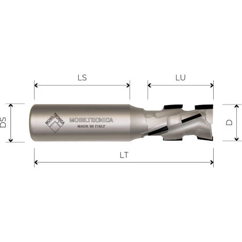 Fraise Hélicoïdale en Diamant Z2+2 pour Défonceuse, Affleureuse et Toupie - MTEC016.2 - 5 mm - Mobiltecnica 3 Fraise Hélicoïdale en Diamant Z2+2 pour Défonceuse, Affleureuse et Toupie - MTEC016.2 - 5 mm - Mobiltecnica