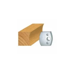 LUXOUTILS 087 : Jeu De 2 Fers 40 Mm Congé 40 Mm Pour Porte Outils 40 Et 50 Mm - Porte-outils De Toupie