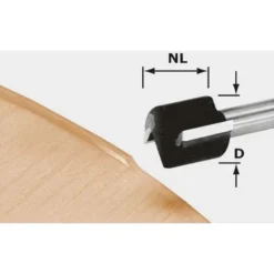 Fraise à Affleurer HW D 19/15 S8 OFK 700 - Festool | Fraise Pour Défonceuse, Affleureuse Et Toupie