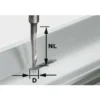 Fraise Aluminium HS avec queue de 8mm HS S8 D5/NL23 - Festool | Fraise pour défonceuse, affleureuse et toupie -Toupie Soldes 21183958 1