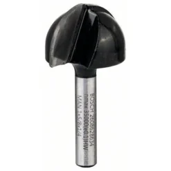 Fraise à Canneler Standard Bosch Professional pour Bois 1/4'', R1 12,7 mm, D 25,4 mm, L 15,6 mm, G 49 mm - 2608628634