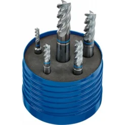 FP Set Fraises D6527L VHM INOX S.4 6 8 10 12mm Maykestag - Fraise Pour Défonceuse, Affleureuse Et Toupie