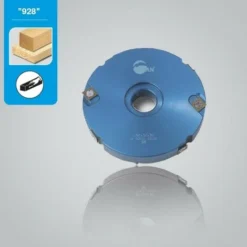 LEMAN Porte Outils Feuillure Et Tenon 150 mm - Porte-outils De Toupie Haute Précision