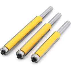 LANGRAY 3Pcs Fraise à Copier 8mm - Fraise à Bois Extra-longue avec Roulement Supérieur - Outil de Fraisage pour Menuiserie et Bricolage 9 LANGRAY 3Pcs Fraise à Copier 8mm - Fraise à Bois Extra-longue avec Roulement Supérieur - Outil de Fraisage pour Menuiserie et Bricolage -Toupie Soldes 26864248 3