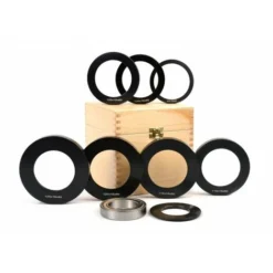 LUXOUTILS 7 X Guide à Billes et Roulement pour Toupie Arbre 50 mm - Porte-outils de Toupie Haute Précision