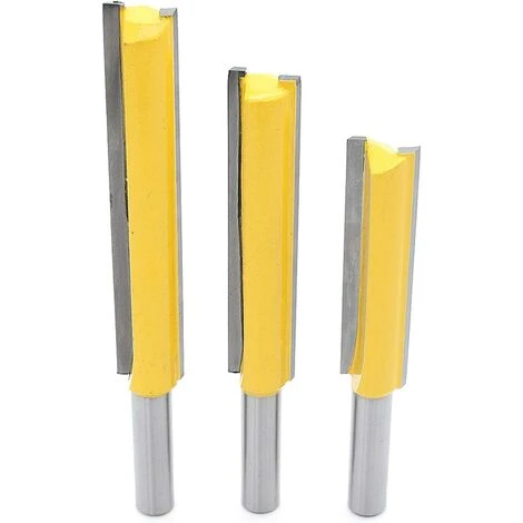 BARES 3Pcs Fraises de Fraisage Extra-Longues 8mm pour Bois - Lot de 3 Tailles (50.8mm, 63mm, 76mm) - Idéal pour Défonceuse, Affleureuse et Toupie 4 BARES 3Pcs Fraises de Fraisage Extra-Longues 8mm pour Bois - Lot de 3 Tailles (50.8mm, 63mm, 76mm) - Idéal pour Défonceuse, Affleureuse et Toupie – Image 2