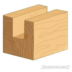 Fraise Droite Impériale 1/2" x 2 1/2" pour Défonceuse, Affleureuse et Toupie - SILVERLINE -Toupie Soldes 28082729 4