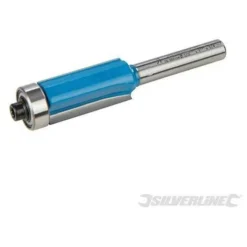 Fraise à Affleurer SILVERLINE 1/4", 1/2" x 1", 1-2 x 1 - Pour Défonceuse, Affleureuse et Toupie