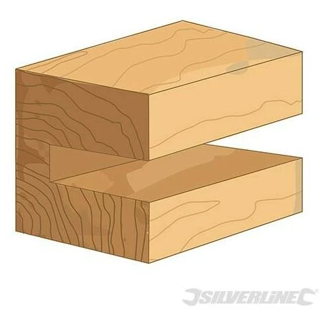 Fraise à Rainurer SILVERLINE pour Lamelles de 8 mm, N°10 et 20 - Pour Défonceuse, Affleureuse et Toupie 6 Fraise à Rainurer SILVERLINE pour Lamelles de 8 mm, N°10 et 20 - Pour Défonceuse, Affleureuse et Toupie – Image 4