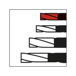 Fraise à Rainurer à Jeter Courte NU HSSCo8 Type N D3 10mm - 1 Pièce pour Défonceuse, Affleureuse et Toupie -Toupie Soldes 29162973 5