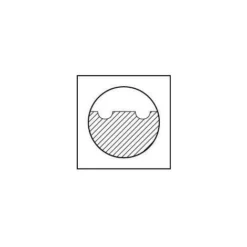 Fraise Courte DIN844 HSSCo8 Type NF D4 16mm - 1 Pièce pour Défonceuse, Affleureuse et Toupie -Toupie Soldes 29163214 3