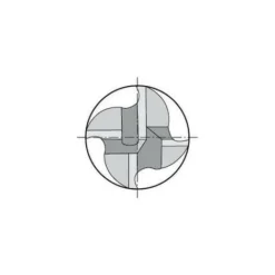 GUHRING Fraise D'ébauche DIN844 HSSCo8 FIRE Type NR 6mm - 1 Pièce pour Défonceuse, Affleureuse et Toupie -Toupie Soldes 29163263 3