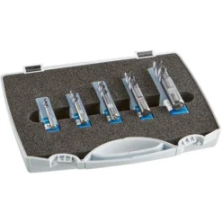 HAIMER® Jeu De Fraises BASICMILL Carbure Monobloc AlTiN Type UNI Queue HB D4 6/8/10/12/16mm - 1 PCS - Fraise Pour Défonceuse, Affleureuse Et Toupie