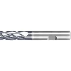 HAIMER® Fraise Basic Mill Carbure Monobloc AlTiN Type UNI D4 Queue HA 16mm - 1 Pièce pour Défonceuse, Affleureuse et Toupie -Toupie Soldes 29163300 2