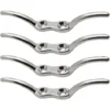ABCRITAL Taquet Amarrage en Acier Inoxydable - 4 Pièces pour Yacht, Bateau, Stores et Rideaux -Toupie Soldes 31775036 1