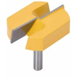 AIDUCHO Fraise de Queue de 8mm - Fraise de Rabotage de Surface et Nettoyage 8x57mm - Pour Défonceuse, Affleureuse et Toupie