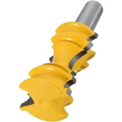 AIDUCHO Fraise à Profil Concave Demi-Ronde pour Bois - Défonceuse, Affleureuse, Toupie - Modèle #3 -Toupie Soldes 32752794 3