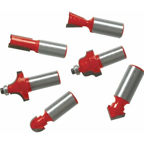 SILVERLINE Coffret de 12 Fraises à Défoncer TCT 1/2'' - 1/2'' pour Défonceuse, Affleureuse et Toupie 4 SILVERLINE Coffret de 12 Fraises à Défoncer TCT 1/2'' - 1/2'' pour Défonceuse, Affleureuse et Toupie – Image 2