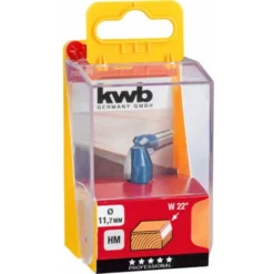 Fraise à Chanfreiner en Carbure 11,7x8mm KWB - Pour Défonceuse, Affleureuse et Toupie -Toupie Soldes 33980218 3