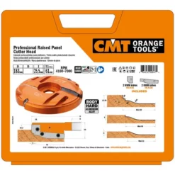 CMT ORANGE TOOLS 694.013.35 Porte-Outils Plate-Bande Doucine HW D=183x30x35 pour Toupie -Toupie Soldes 3414407 2
