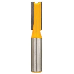 DEWALT DT90003-QZ - Fraise droite pour défonceuse, affleureuse et toupie - Diamètre de coupe 8mm, Longueur 20mm