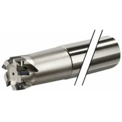 Fraise Deux Tailles D. 10 mm Nickelé avec Refroidissement Intérieur APKT-06 PROMAT pour Défonceuse, Affleureuse et Toupie