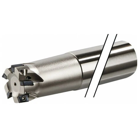 Fraise Deux Tailles D. 10 mm Nickelé avec Refroidissement Intérieur APKT-06 PROMAT pour Défonceuse, Affleureuse et Toupie 3 Fraise Deux Tailles D. 10 mm Nickelé avec Refroidissement Intérieur APKT-06 PROMAT pour Défonceuse, Affleureuse et Toupie