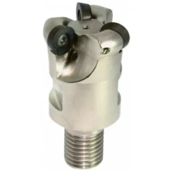 Fraise à Queue Filetée à Plaquettes Rondes 24E2R035M12-SRD12 Nickelée - Pour Défonceuse, Affleureuse et Toupie