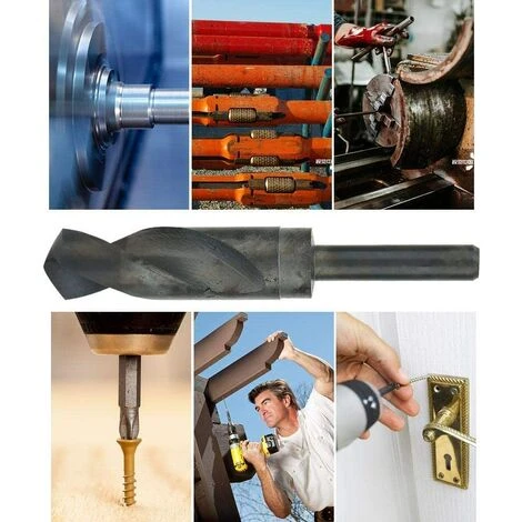 Foret TANABATA 1/2 Hélicoïdaux en Acier à Grande Vitesse - 26mm - Pour Fraiseuse, Défonceuse, Affleureuse et Toupie 6 Foret TANABATA 1/2 Hélicoïdaux en Acier à Grande Vitesse - 26mm - Pour Fraiseuse, Défonceuse, Affleureuse et Toupie – Image 4