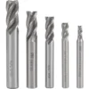 TANABATA 4 PCS Fraises Tours à Tige Droite HSS Fraise à 4 Dents - Outil de Foret pour Défonceuse, Affleureuse et Toupie 1 TANABATA 4 PCS Fraises Tours à Tige Droite HSS Fraise à 4 Dents - Outil de Foret pour Défonceuse, Affleureuse et Toupie -Toupie Soldes 42414569 1