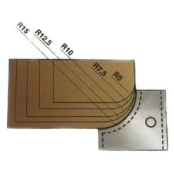 LEMAN 2 Fers R7,5 HM Carbure 25 X 30 X 2 Mm Pour Porte-outils 967.130.3075 - Pièce de Rechange pour Toupie